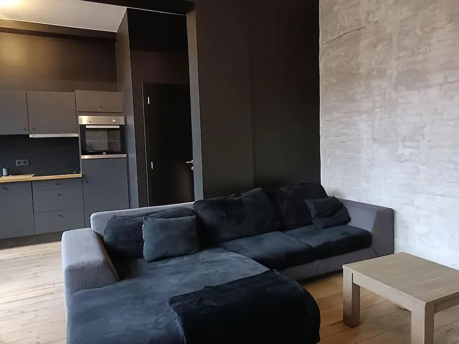 Modern App W. Authentic Features Apartment Antwerp Belgium